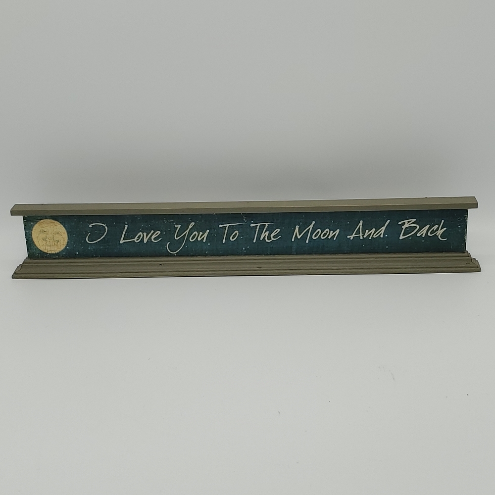 I Love You To The Moon Sign